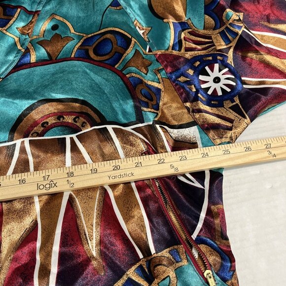 Vintage Bocoo XL Wind Breaker Track‎ Suit Full Zip Quilted Jacket Pants NOS 80s - Picture 4 of 16